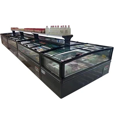 Trưng bày đảo thịt đông lạnh