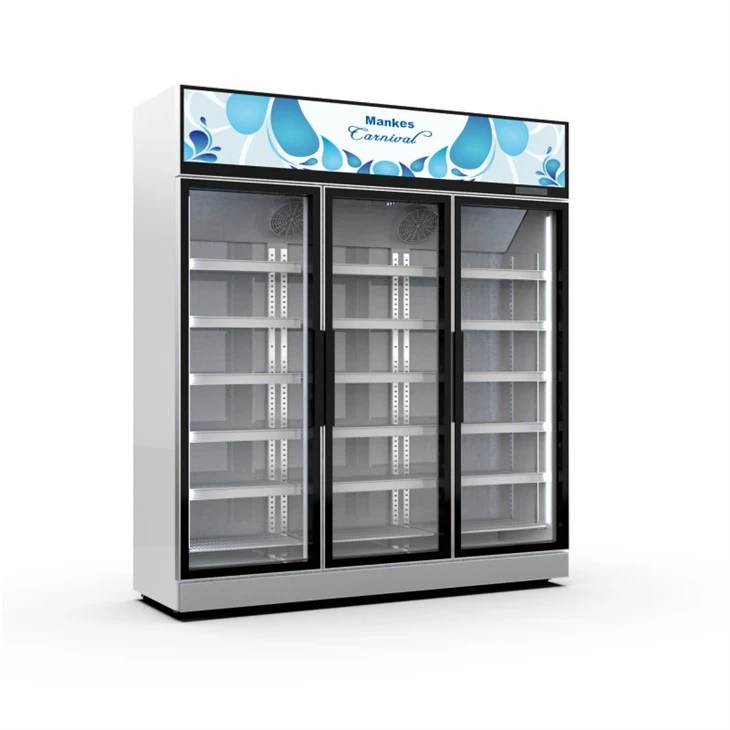 3 Door Drinks Cooler